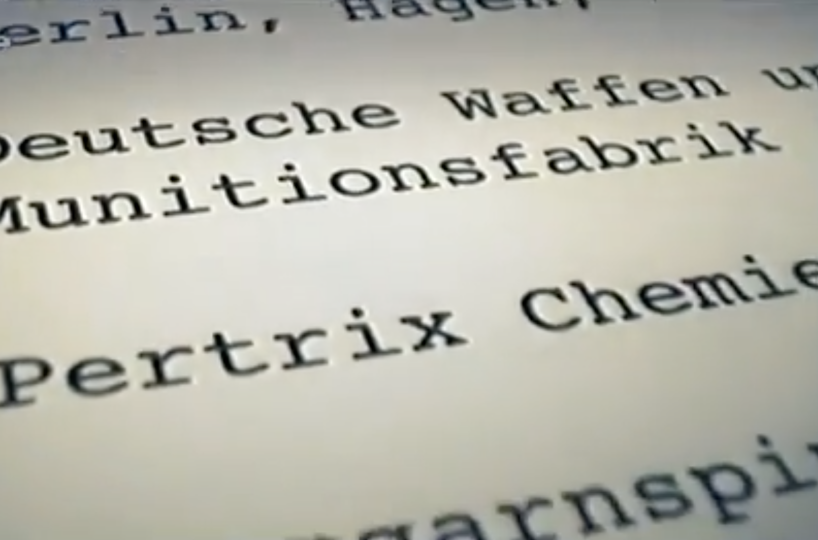 Quandt archive document